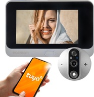 EasyCam EC-WIZ2 ELEKTRONICZNY WIZJER SZEROKOKĄTNY WiFi FHD 1080p IR Tuya