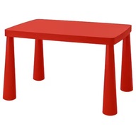MAMMUT stolik IKEA STÓŁ dla dziecka CZERWONY
