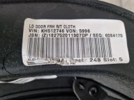 DODGE CHARGER 2019- side door right front leather 5PF041X9AI