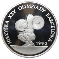 200 000 złotych - Igrzyska XXV Olimpiady Barcelona - Ciężary - 1991 rok