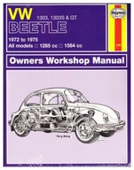 Volkswagen Beetle VW Garbus 1303 GT (1972-1975) instrukcja napraw 24h