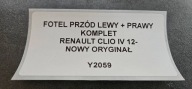 ülés vezető Wszystkie Renault Clio IV