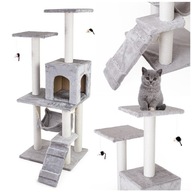 Drapak dla kota mruczka Wieża legowisko domek hamak Wysoki 119cm