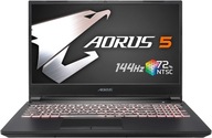 Gigabyte Aorus 5 Intel Core i7-10750H GTX 1660Ti-6GB 16GB DDR4 512GB NVMe