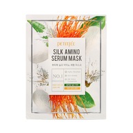 PETITFEE Silk Amino Serum Mask - výživná maska v plachte