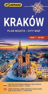 KRAKÓW plan miasta 1:20 000 COMPASS 2024