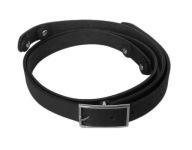 Sk bőr táskaszíj 140cm állítható fekete