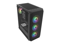 Puzdro Fury SHOBO SH4F RGB ATX Midi Tower s oknom čierne