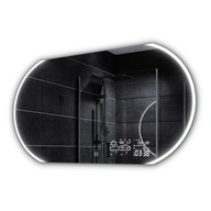 Zrkadlo kúpeľňa LED +počasie dotyk 150x60 BALTIMORE