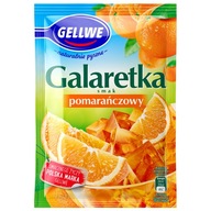 Galaretka pomarańczowa 72g Gellwe