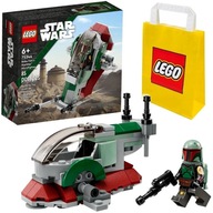 LEGO STAR WARS 75344 Statek Myśliwiec figurka Boba Fett MANDALORIAN