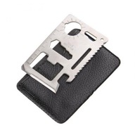 Karta Przetrwania 11w1 Survival Multitool Etui - Idealna do Campingu