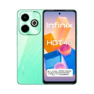Smartfón Infinix HOT 40i 8 GB / 256 GB 4G (LTE) zelený + Hybridné sklo apgo pre Infinix Hot 40i 1 ks