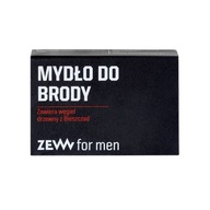 ZEW for men - Mydło do brody z węglem drzewnym