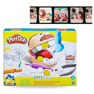 Play-Doh Dentysta, Zabawka Edukacyjna, 10 narzędzi, 6 tub - Idealny Prezent