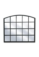 Lustro industrialne loft okno New York czarne