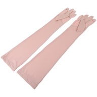 1 PARA RÓŻOWYCH DAMSKICH RĘKAWIC PRZECIWSŁONECZNYCH NA RAMIONA
