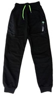 Spodnie dresowe czarne 140
