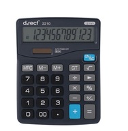 BIURKOWY Kalkulator do Biura 2210 Deli Szkolny Produkt WYSOKIEJ Klasy
