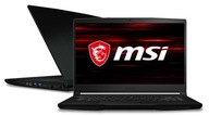Notebook MSI GF63 Thin 15,6 " Intel Core i7 16 GB / 1000 GB čierny