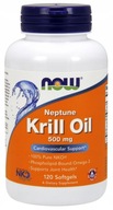 NOW Foods Neptune Kryla olej 500mg 120 soft gel