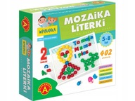 Wpinanka mozaika literki zabawka edukacyjna