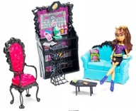 Monster High Clawdeen Wolf lalka i meble kawiarnia