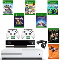 XBOX ONE S 500GB 2xPAD +KINECT +6xGRA ZESTAW|NAPĘD