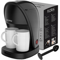 Prepadový kávovar Floria DRIP COFFEE MAKER (BLACK) 0,25 l čierny