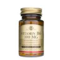 Vitamín B6 100mg 100 kapsúl Solgar