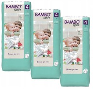 BAMBO NATURE MAXI 4 EKO PIELUSZKI 7-14kg 3x48 3PAK