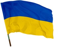 Flaga Ukrainy 112x70 Ukraina Ukraińska - tunel