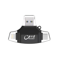 Czytnik kart Bekit USB 3.0 4 w 1 czytnik kart Mic