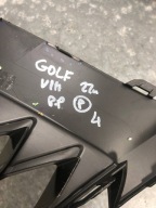 grid of a bumper right front VW GOLF VIII 5H0853666AD