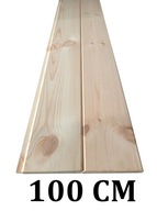 Deska sosnowa do wykonania donicy 121x18 mm długość 100 cm