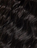 Easilocks NH8 dgs čierne vlnité pripevnené vlasy cop