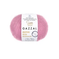 Gazzal SUPER KID MOHAIR moher / 64412 róż