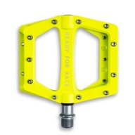 Pedały platformowe Cube RFR Flat Race neon yellow