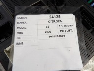 Citroen C2 Module fusibles BSI 9659285380