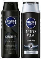 Szampon do włosów z aktywnym węglem NIVEA MEN Mix 2 x 400ml