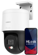Kamera Obrotowa IP 4MPx Zewnętrzna Hybrid Light Mikrofon PoE HiLook
