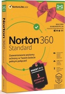 Symantec Norton 360 Standard 2 st. / 12 mesiacov BOX
