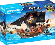PLAYMOBIL VEĽKÁ NÁMORNÁ LOĎ PIRÁTSKE KOCKY 71530