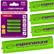 4 DB AAA R3 1000 mAh AKKUMULÁTOR ÚJRATÖLTHETŐ ELEM NI-MH CERUZA ELEM