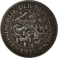 Moneta, Holandia, Wilhelmina I, 2-1/2 Cent, 1915,