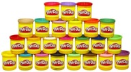 PLAY-DOH Gyurma utántöltő tubusok 24 db-os csomag 20383