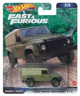 Hot Wheels Premium Land Rover Defender 110 Rýchlo a zbesilo 1: