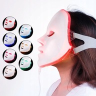 Maska do TWARZY LED 7 kolory Terapia FOTONOWA