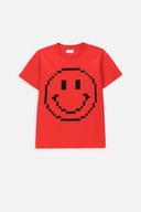 Chlapčenské tričko 140 červené Mr. Happy Coccodrillo WC4