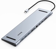 Uszkodzony Baseus Hub USB C 11 w 1 stacja dokująca USB C nie włącza się